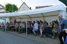 Sommerserenade vor dem "Chorfürst" (Foto: Karl-Franz Thiede)